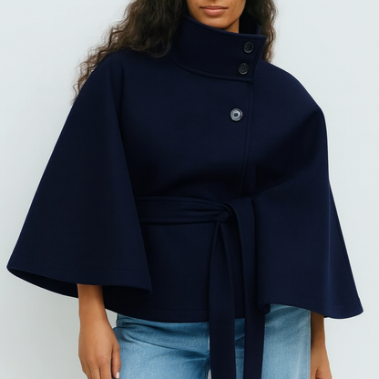 Léonie Belt Cape Jacket